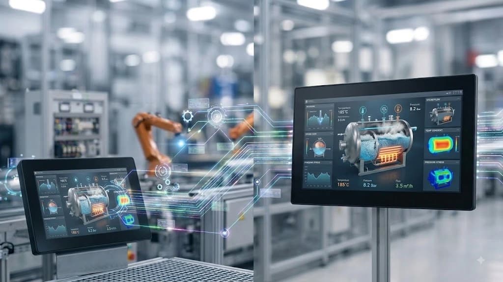 HMI ve Endüstriyel Panel PC Arasındaki Farklar
